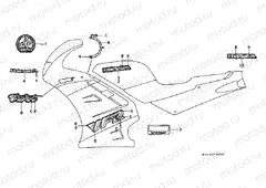 F-34 STRIP / SIGNAL (1) (VFR750FL / FM-CM)