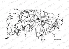 F-35-1 LOWER ENGINE HOUSING (VTR1000SP2 / 3/4/5/6)