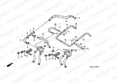 F-35 AIR INTAKE VALVE PIPE