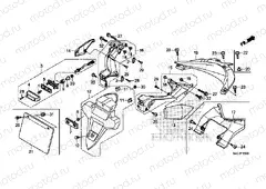 F-35 REAR FENDER / LICENSE LIGHT