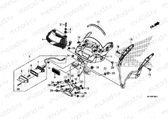 F-36-1 TAILLIGHT / LICENSE LIGHT (VT1300CXA)