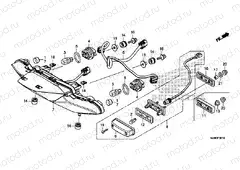 F-36-10 REAR COMBINATION LAMP
