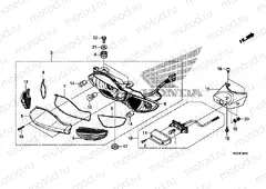 F-36 REAR COMBINATION LAMP