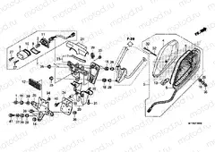 F-36 REAR LAMP / NUMBER PLATE LIGHT (VT1300CR)