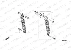 F-36 REAR SHOCK ABSORBER
