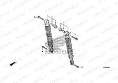F-36 REAR SHOCK ABSORBER
