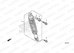 F-36 REAR SHOCK ABSORBER