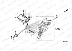 F-36 TAILLIGHT & LICENSE LIGHT