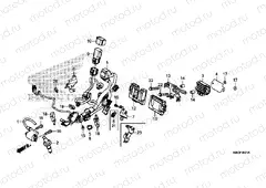F-38-1 WIRE HARNESS (CRF250RK,L/CRF250RXK,L)