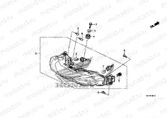 F-38-10 REAR COMBINATION LIGHT