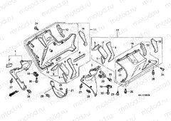 F-38 LOWER ENGINE HOUSING (CBR1000RR4 / 5)
