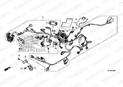 F-38 WIRING HARNESS (VT1300CR)
