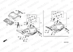 F-39-30 SKID PLATE