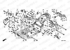 F-39 FRAME HOUSING (VT1300CR)