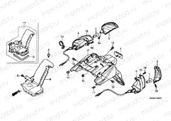 F-39 REAR FENDER / REAR Flasher