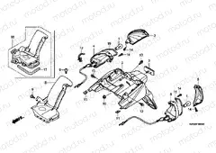 F-39 REAR FENDER / REAR Flasher