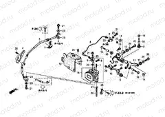 F-39 REAR VALVE UNIT (CBR600RA)