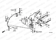F-39 REAR VALVE UNIT (CBR600RA)