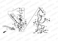 F-4-1 FRONT MASTER CYLINDER (CB1300A / CB1300SA) buy cheap online