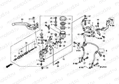 F-4-1 FRONT MASTER CYLINDER (CBR1000RA)