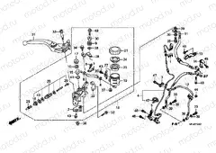 F-4-1 FRONT MASTER CYLINDER (CBR600RA)