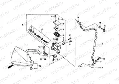 F-4-1 FRONT MASTER CYLINDER (CL / DK / ED / U)