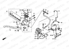 F-4-1 FRONT MASTER CYLINDER (FES125A) (FES150A)