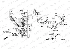 F-4-1 FRONT MASTER CYLINDER (NC700SD / 750SD / 750SA)