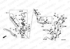 F-4-1 FRONT MASTER CYLINDER (NC700XA / XD)
