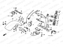 F-4-1 STEERING LINK / UPPER AXLE