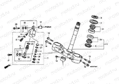F-4-1 STEERING WHEEL (CRF450R8) buy cheap online