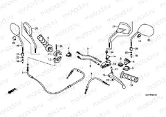 F-4-10 HANDLE LEVER / SWITCH / CABLE