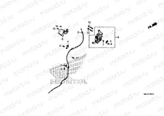F-4-10 PARKING BRAKE LEVER