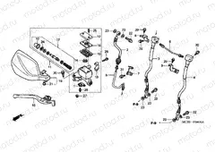 F-4 FR. BRAKE MASTER CYLINDER