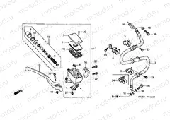F-4 FR. BRAKE MASTER CYLINDER (FJS6001/2/D3/D4/D5)