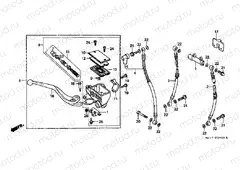 F-4 FRONT BRAKE MASTER