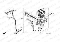 F-4 FRONT BRAKE MASTER