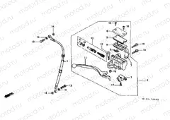 F-4 FRONT BRAKE MASTER