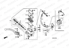 F-4 FRONT BRAKE MASTER CYLINDER