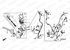 F-4 FRONT BRAKE MASTER CYLINDER