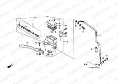 F-4 FRONT BRAKE MASTER CYLINDER