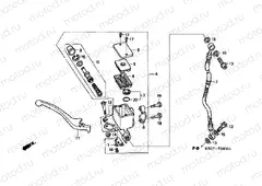 F-4 FRONT BRAKE MASTER CYLINDER