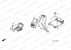 F-4 FRONT COVER / FLOOR PANEL / FOOT PROTECTION SHEET
