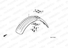 F-4 FRONT FENDER
