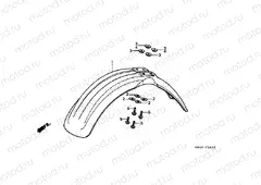 F-4 FRONT FENDER