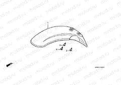 F-4 FRONT FENDER