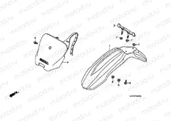 F-4 FRONT FENDER