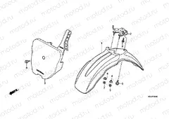 F-4 FRONT FENDER