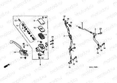 F-4 FRONT MASTER CYLINDER