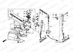 F-4 FRONT MASTER CYLINDER